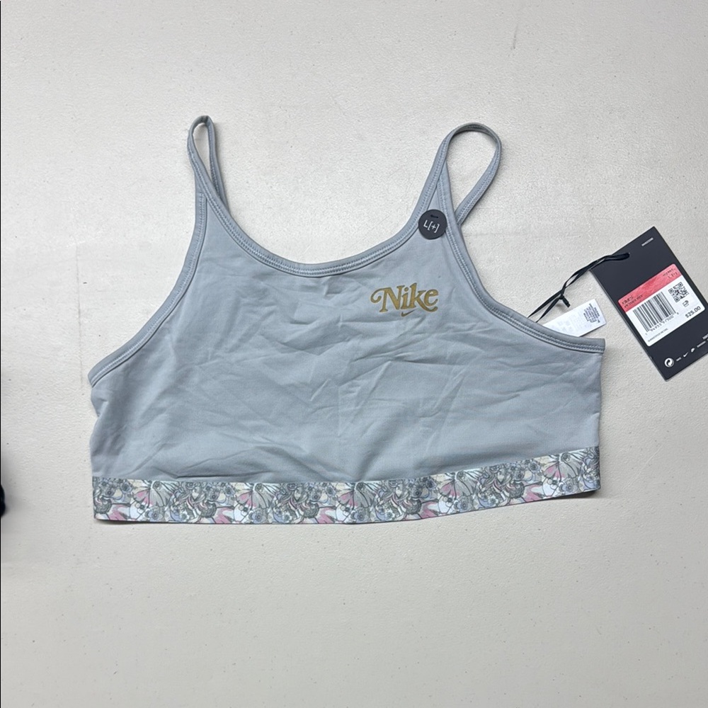 Nike Gray Sports Bra